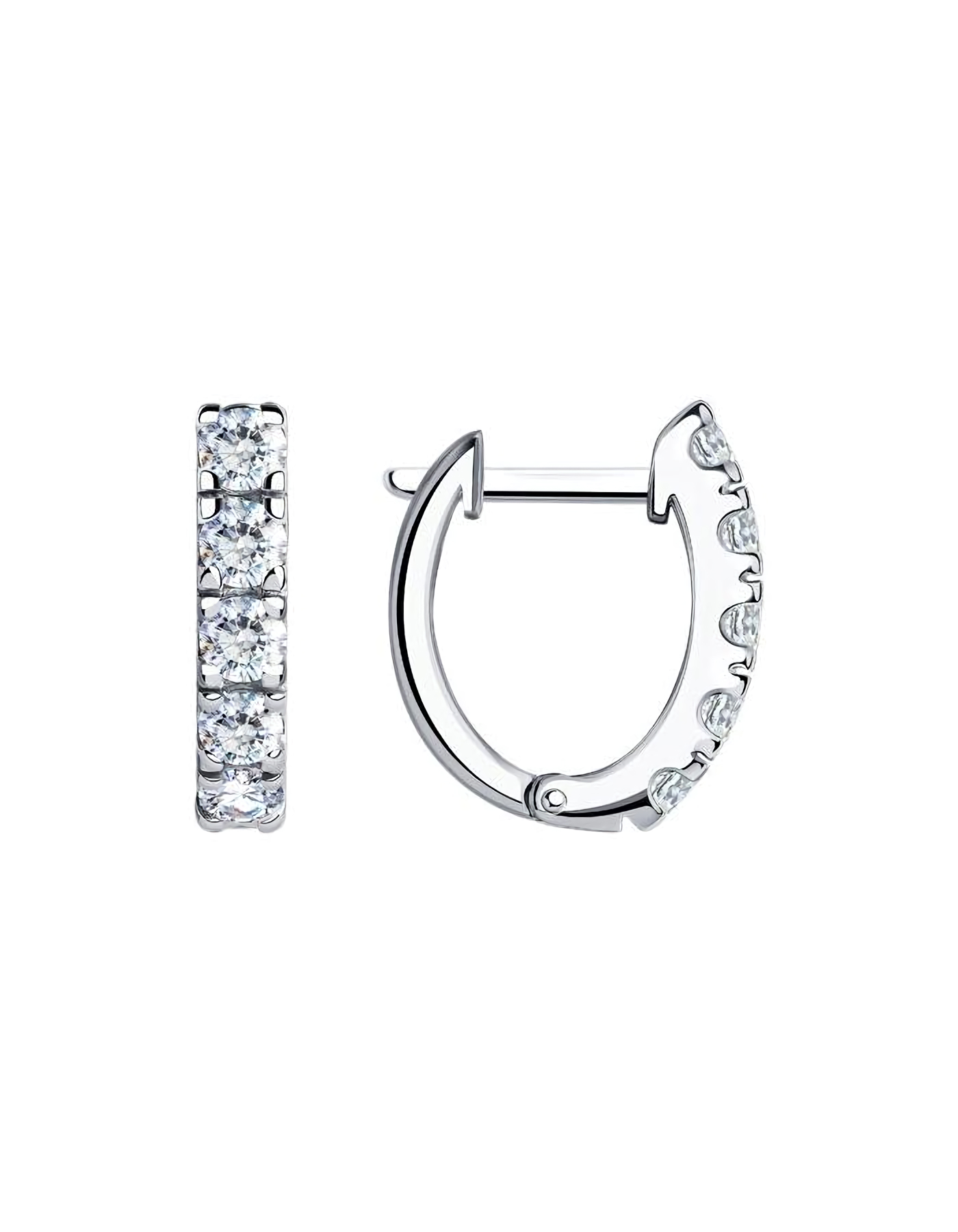 

Серьги из серебра TEO MAORI 894025232, фианит, 894025232