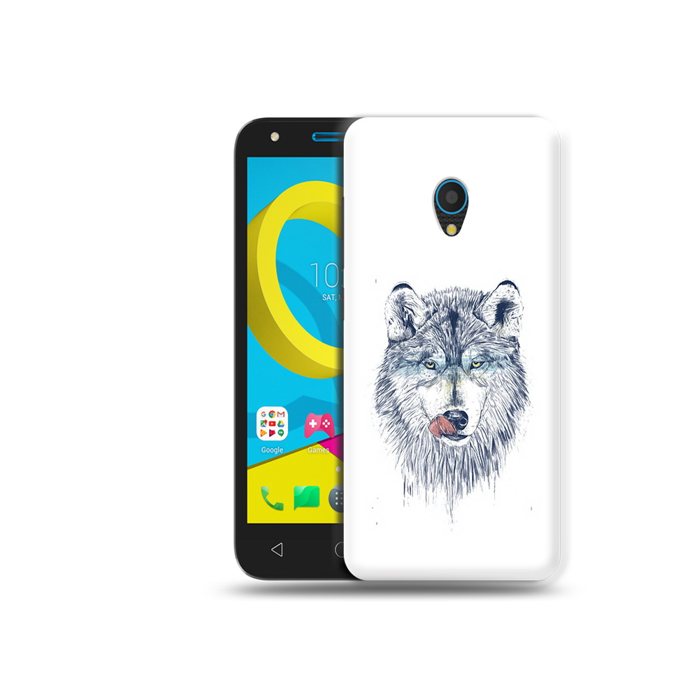 

Чехол MyPads Tocco для Alcatel U5 5047D голодгый волк (PT134046.676.292), Tocco