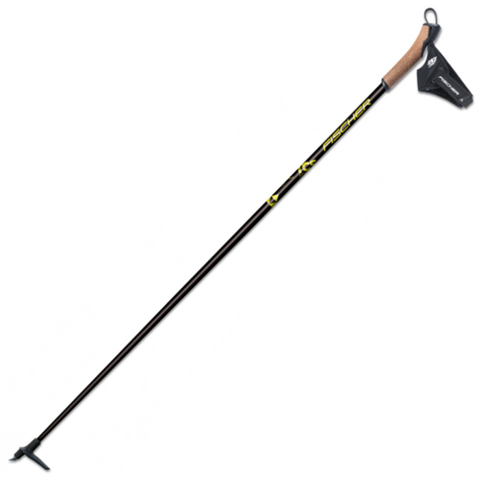Лыжные палки FISCHER (Z46319) RCS Jr (Алюминий) черный, желтый 100