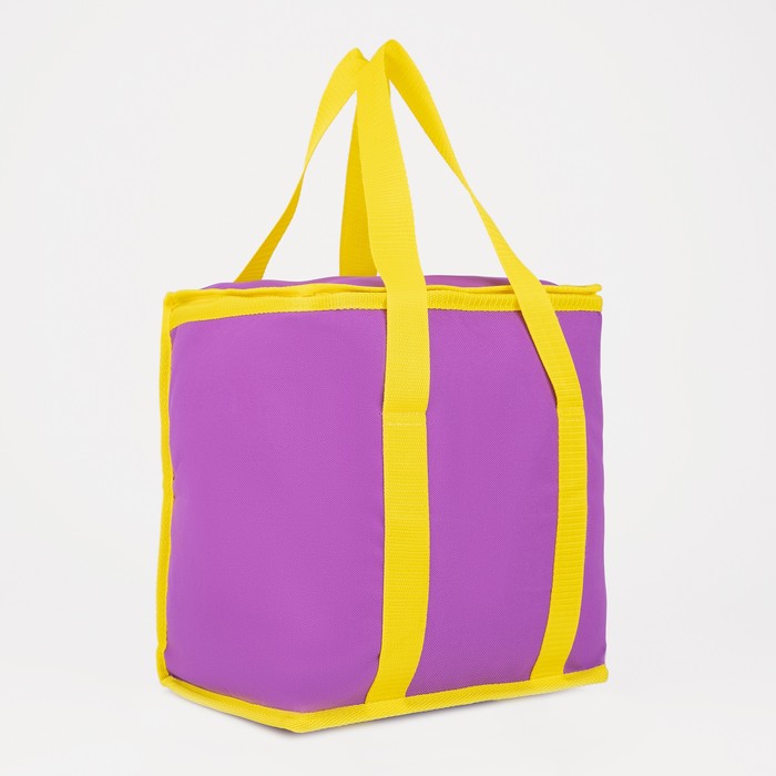 

Термосумка на молнии 15 л, цвет сиреневый