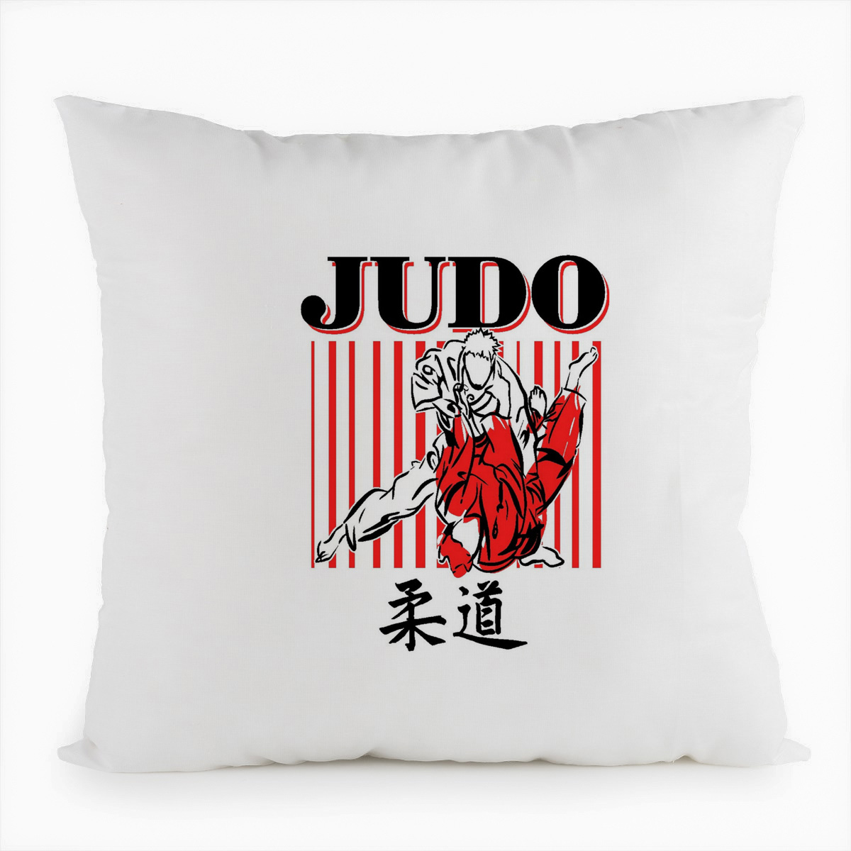 фото Подушка белая coolpodarok judo (дзюдо),белая