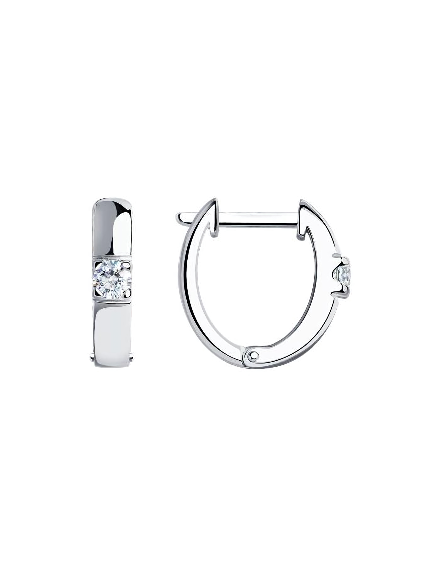 

Серьги из серебра TEO MAORI 894025269, фианит, 894025269