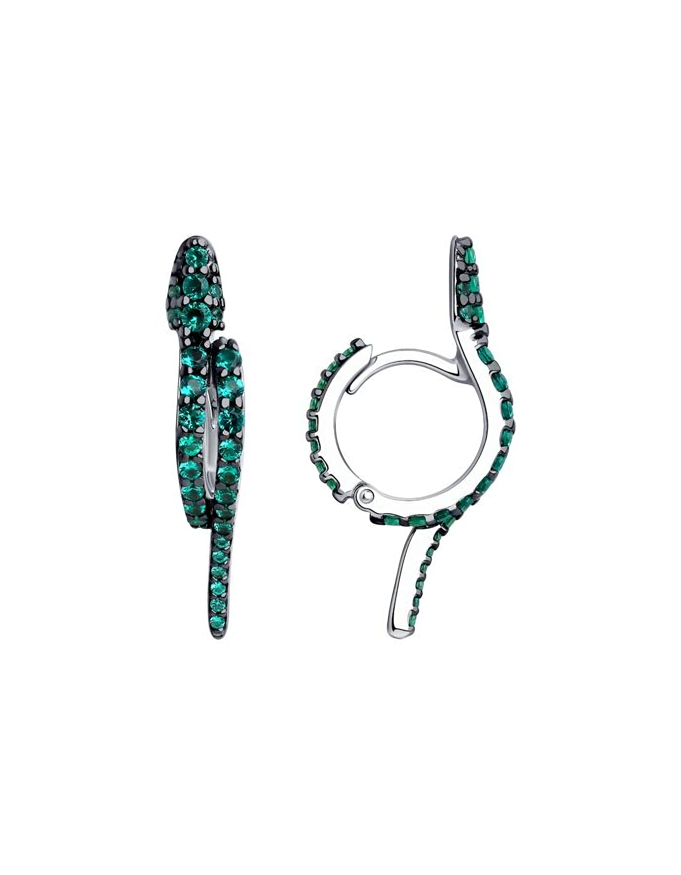 

Серьги из серебра TEO MAORI 894025275, фианит, 894025275