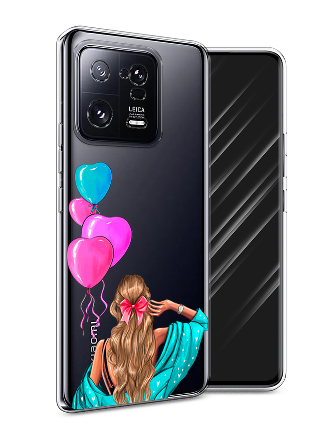 

Чехол Awog на Xiaomi 13 Pro 5G "День Рождения", Голубой;розовый;бежевый, 317350-7