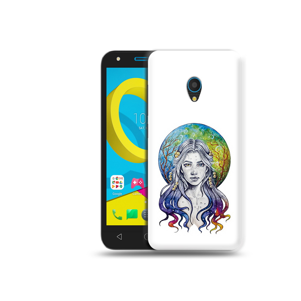 

Чехол MyPads Tocco для Alcatel U5 5047D девушка с красивыми волосами (PT134046.676.313), Tocco