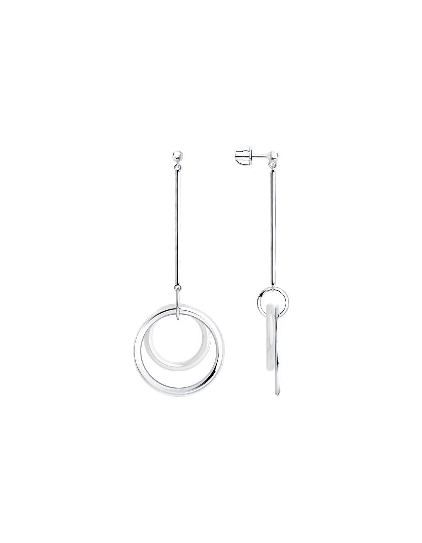

Серьги пусеты из серебра TEO MAORI 894025329, керамика, 894025329