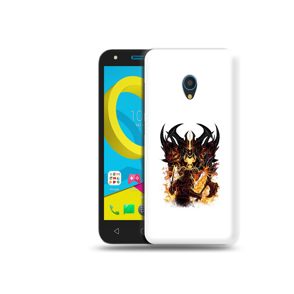 

Чехол MyPads Tocco для Alcatel U5 5047D демон shadow fiend (PT134046.676.318), Tocco