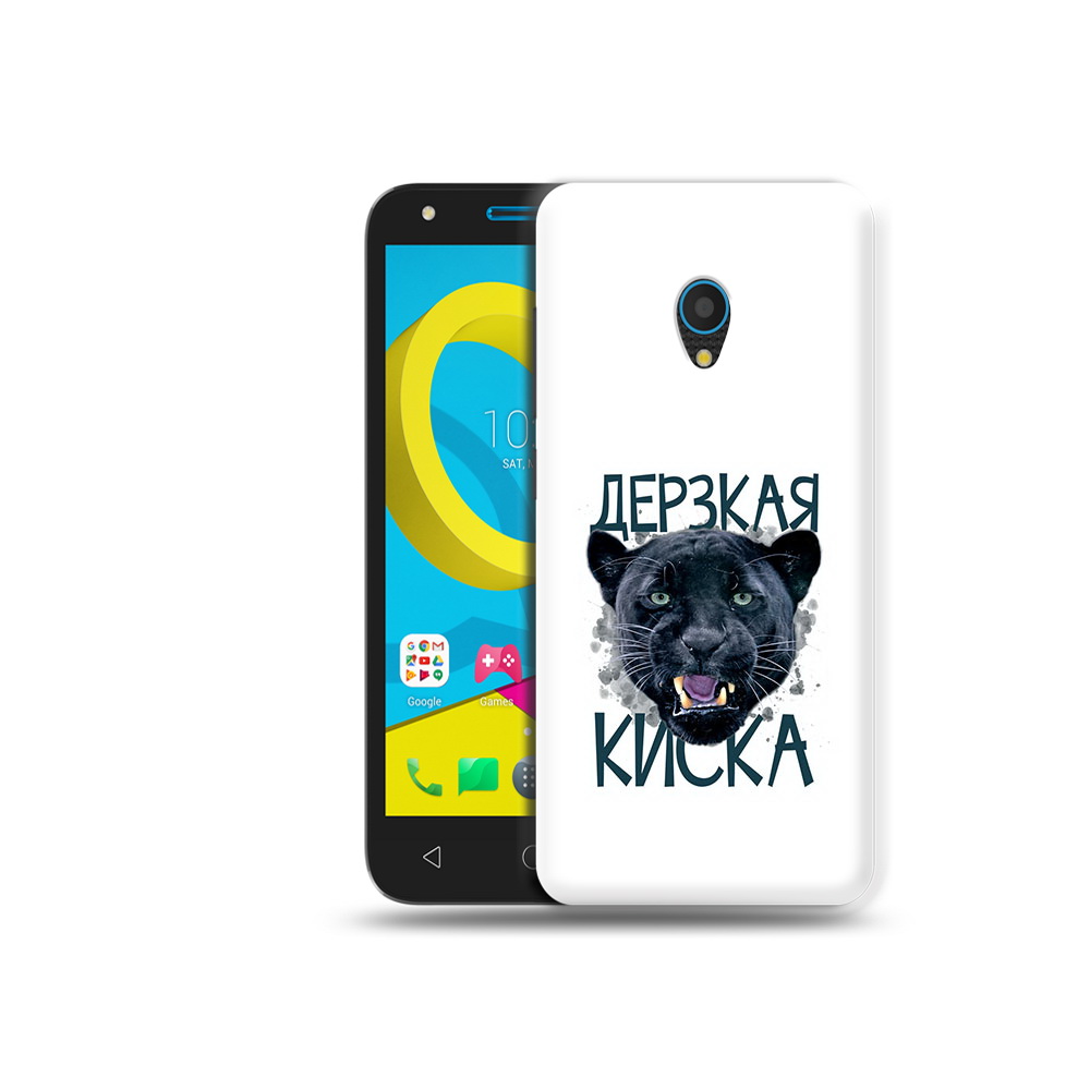 

Чехол MyPads Tocco для Alcatel U5 5047D дерзкая киска (PT134046.676.319), Tocco