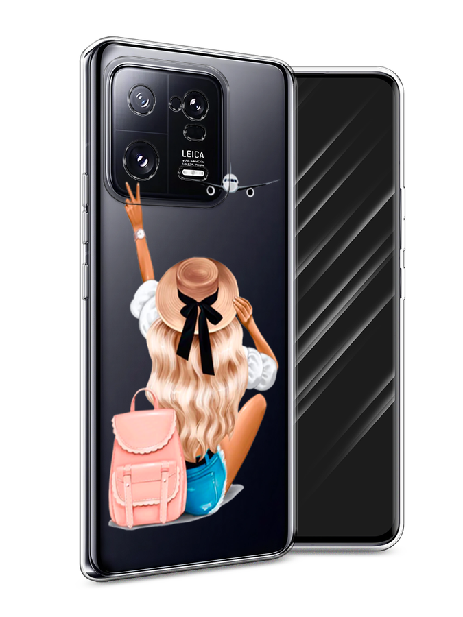 

Чехол Awog на Xiaomi 13 Pro 5G "Автостопом самолетом", Бежевый;белый, 317350-7