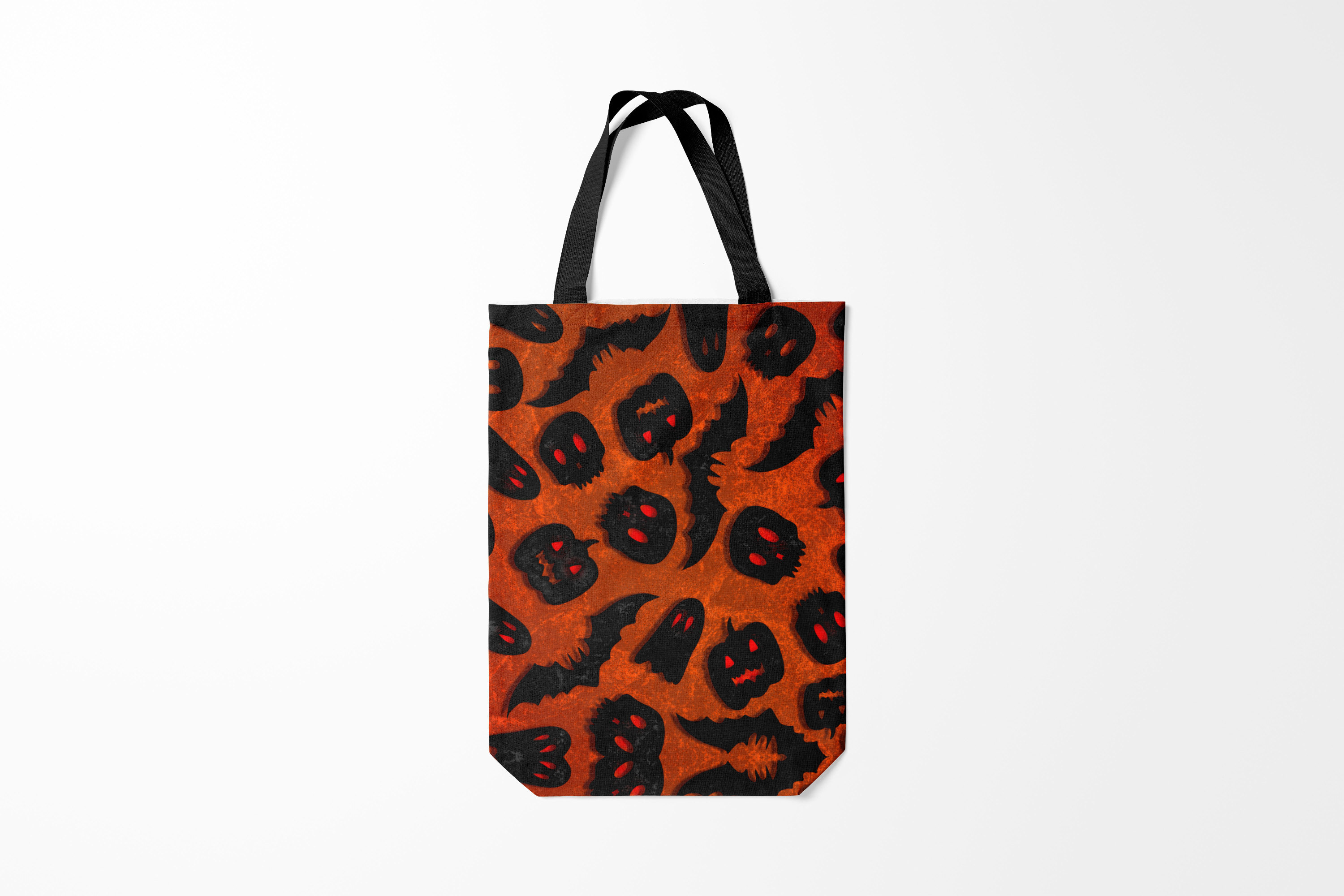 

Сумка шoппер унисекс Burnettie Хэллоуин Halloween print, оранжевый, Хэллоуин Halloween print