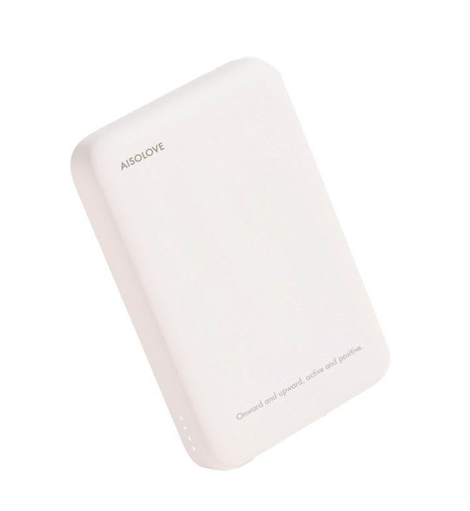 

Внешний аккумулятор Xiaomi Mi Solove W12, 5000 мАч, 3 А, MagSafe, быстрая зарядка, бежевый