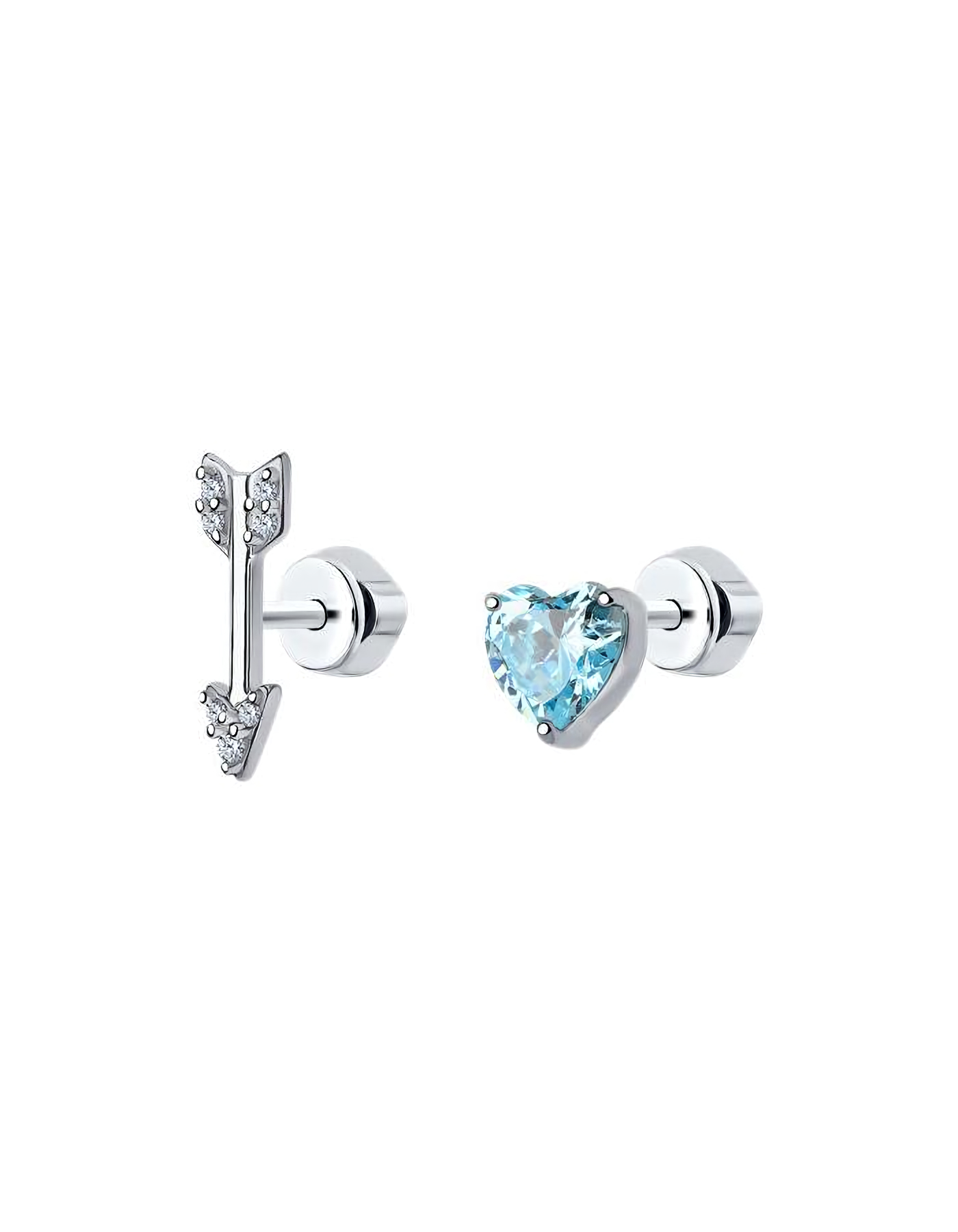 

Серьги из серебра TEO MAORI 894025597, фианит, 894025597