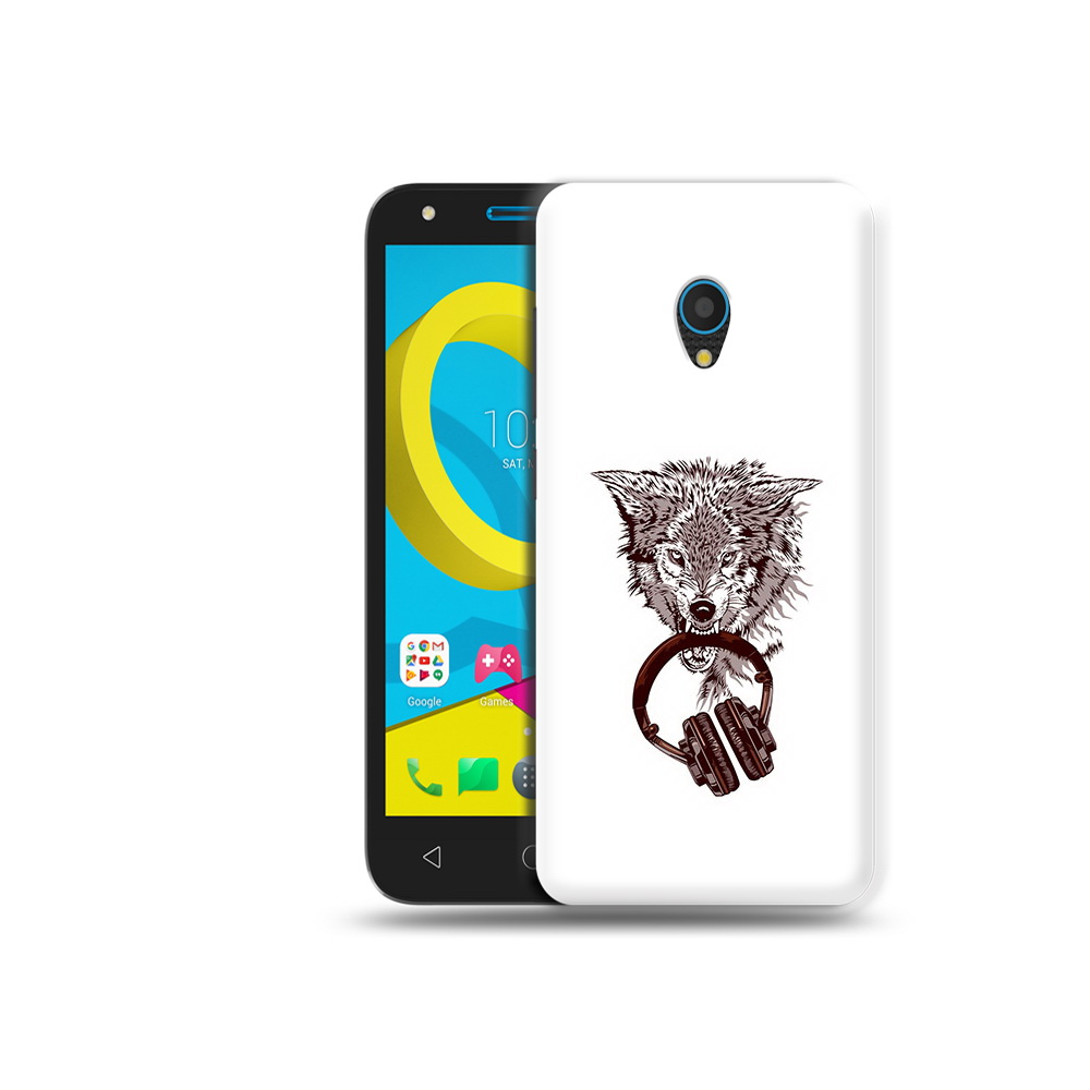 

Чехол MyPads Tocco для Alcatel U5 5047D дикий волк (PT134046.676.325), Tocco