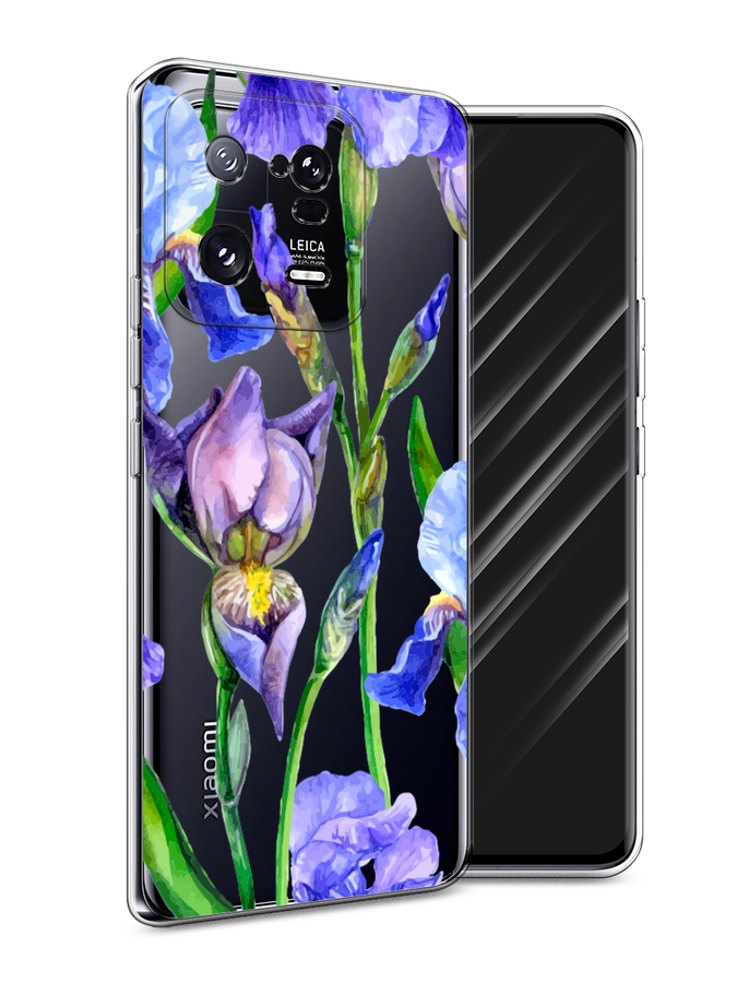 

Чехол Awog на Xiaomi 13 Pro 5G "Синие ирисы", Фиолетовый;голубой;зеленый, 317350-8