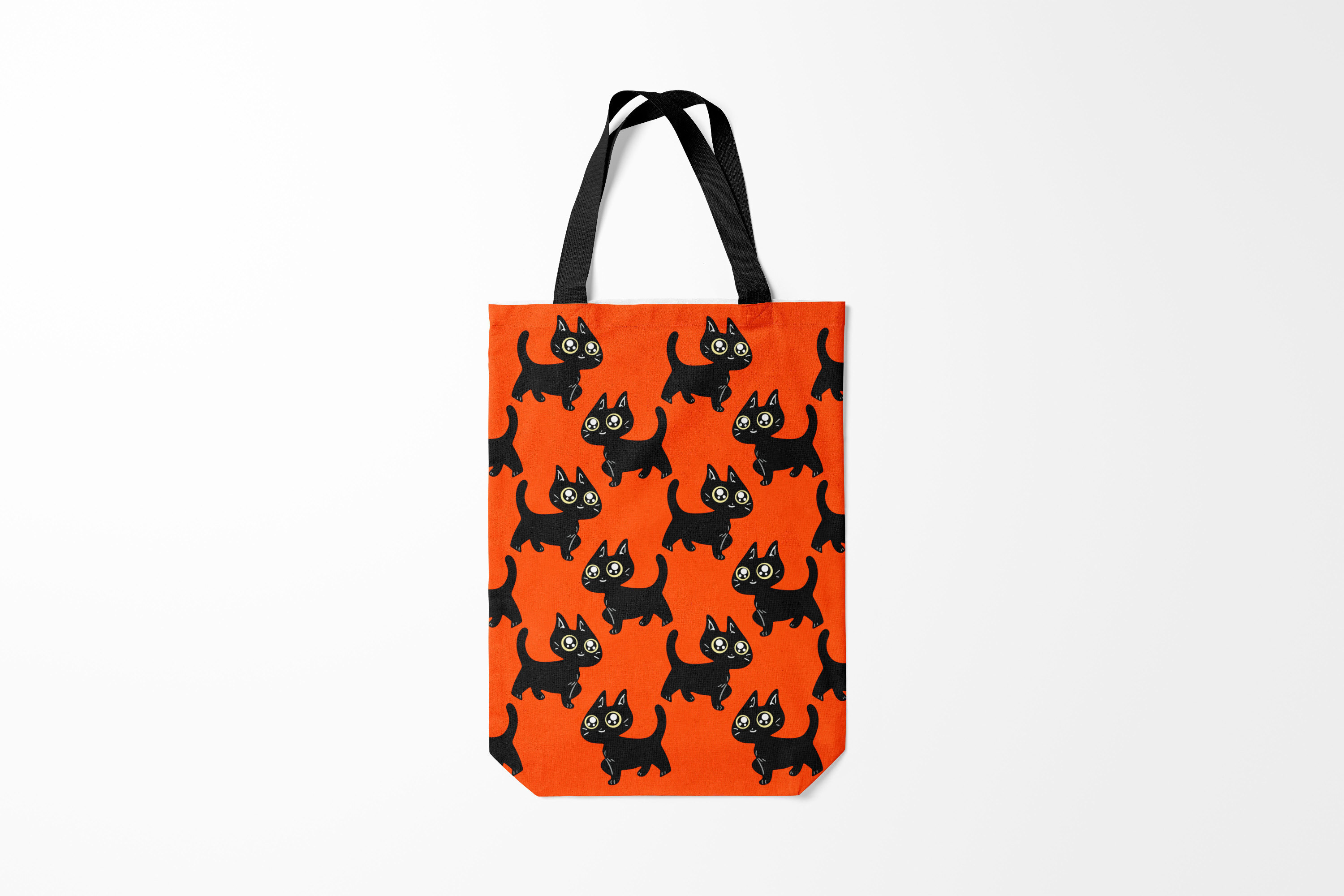 

Сумка шoппер унисекс Burnettie Хэллоуин HALLOWEEN CATS, красный, Хэллоуин HALLOWEEN CATS