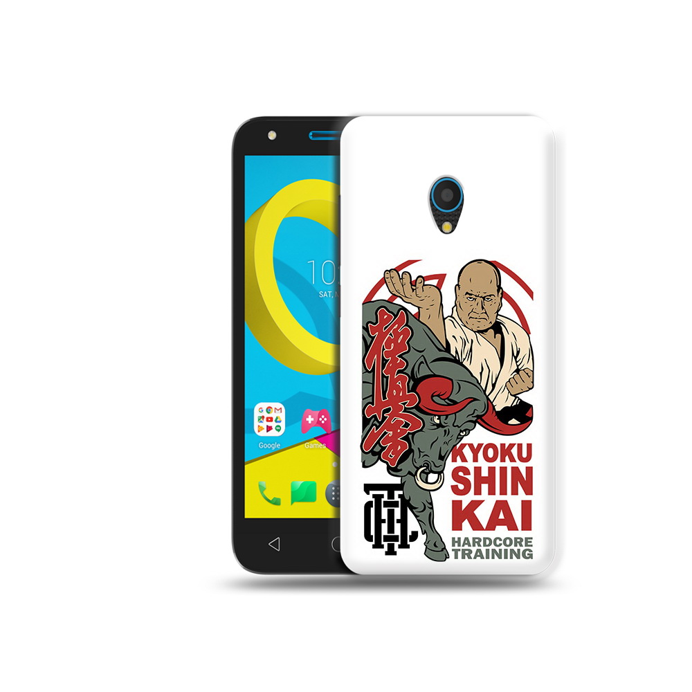 

Чехол MyPads Tocco для Alcatel U5 5047D единоборства рисунок (PT134046.676.343), Tocco