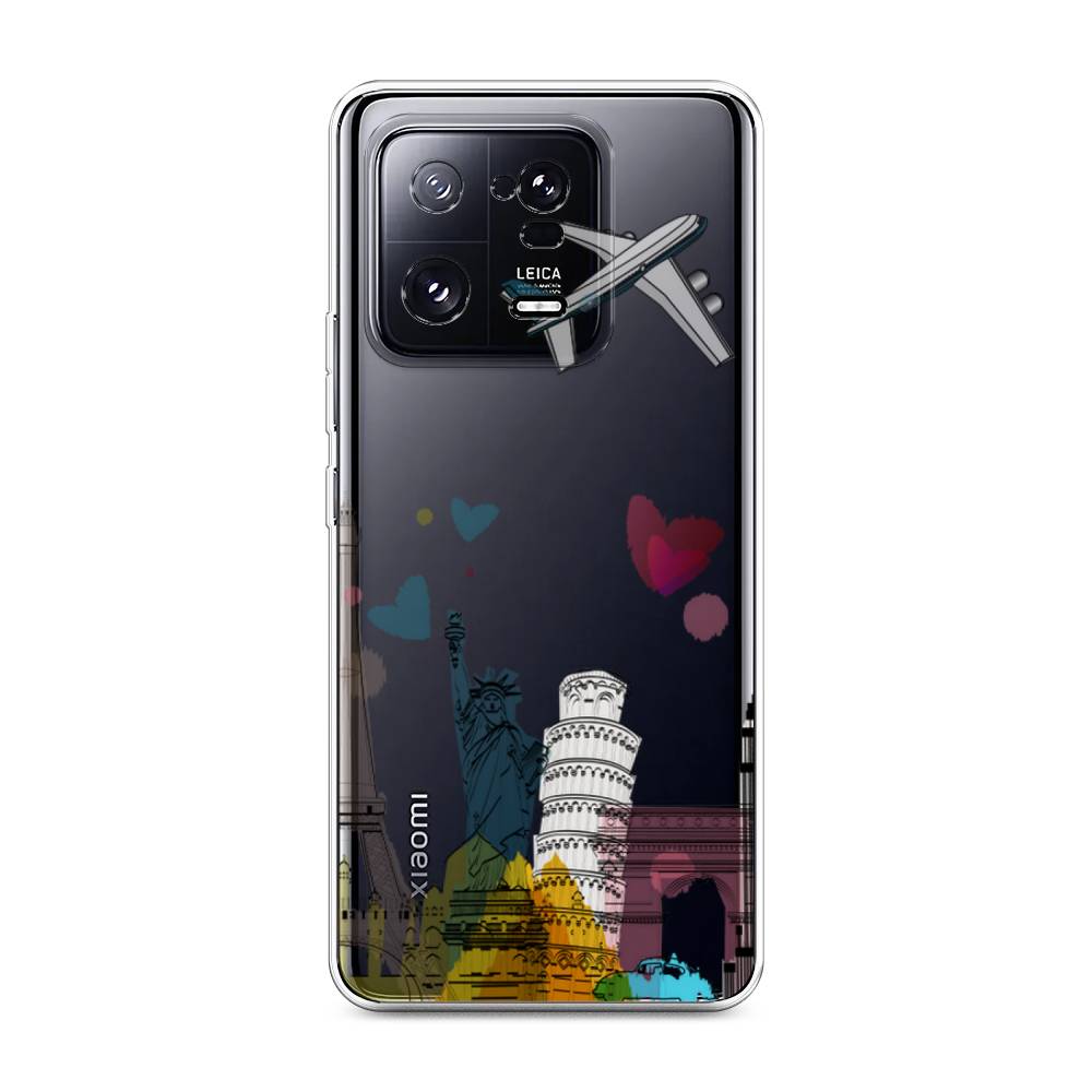 

Чехол Awog на Xiaomi 13 Pro 5G "Самолет путешествий", Желтый, 317350-10