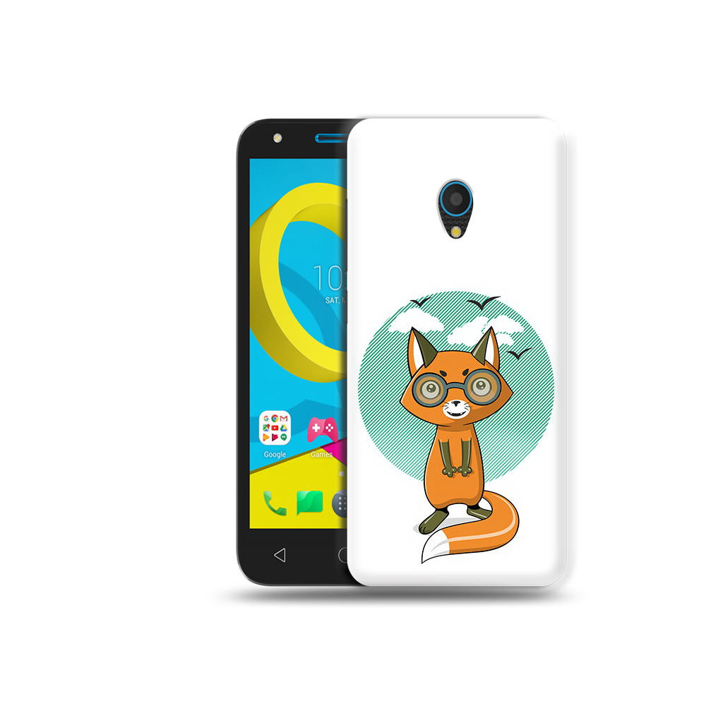 

Чехол MyPads Tocco для Alcatel U5 5047D задумчивая лиса (PT134046.676.348), Tocco