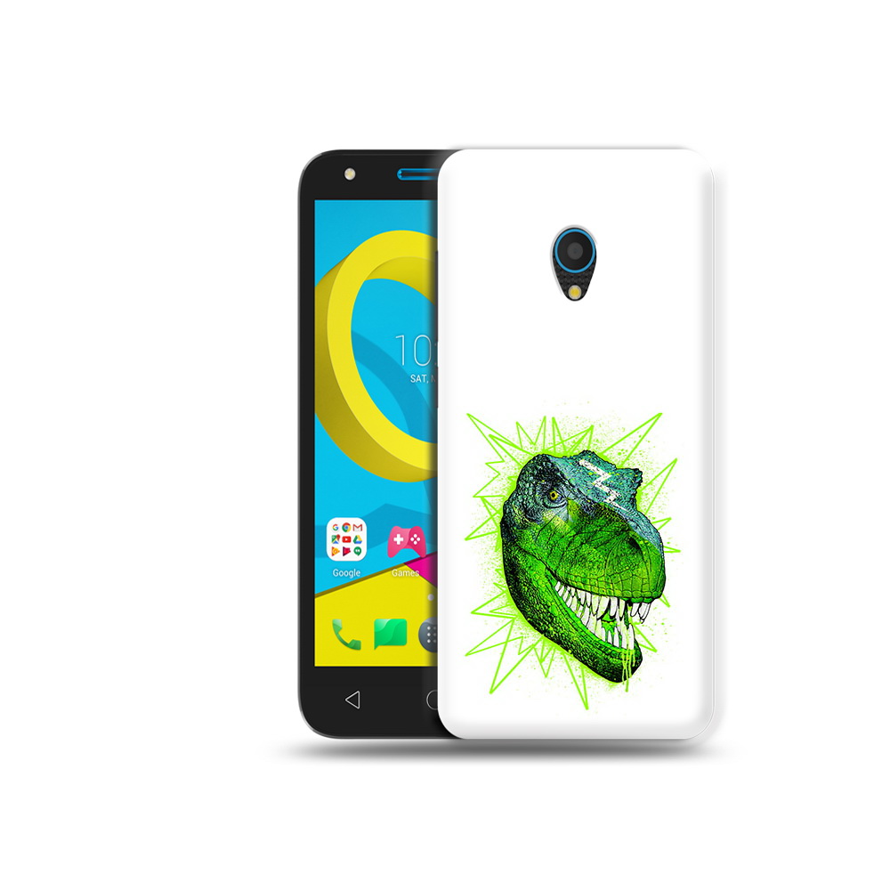 

Чехол MyPads Tocco для Alcatel U5 5047D зеленый динозавр (PT134046.676.358), Tocco