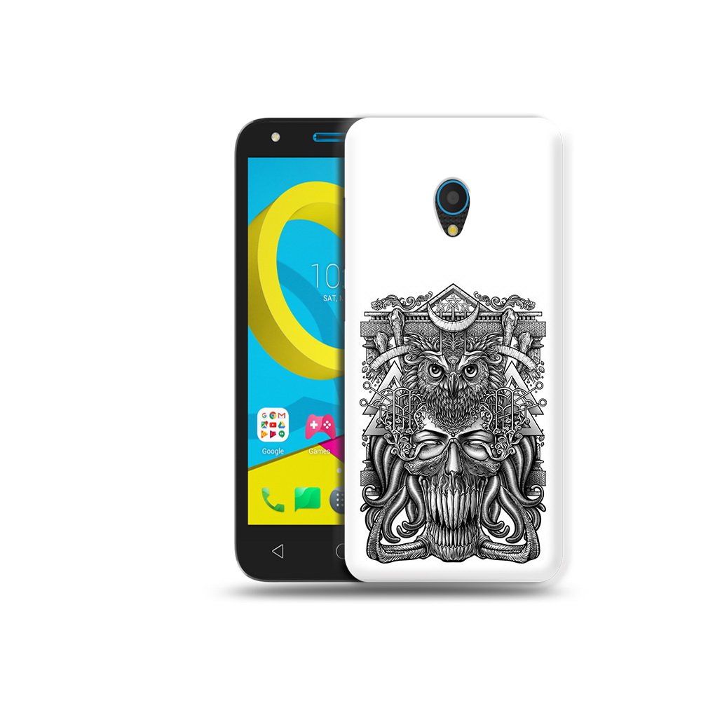 

Чехол MyPads Tocco для Alcatel U5 5047D зубастая сова (PT134046.676.369), Tocco