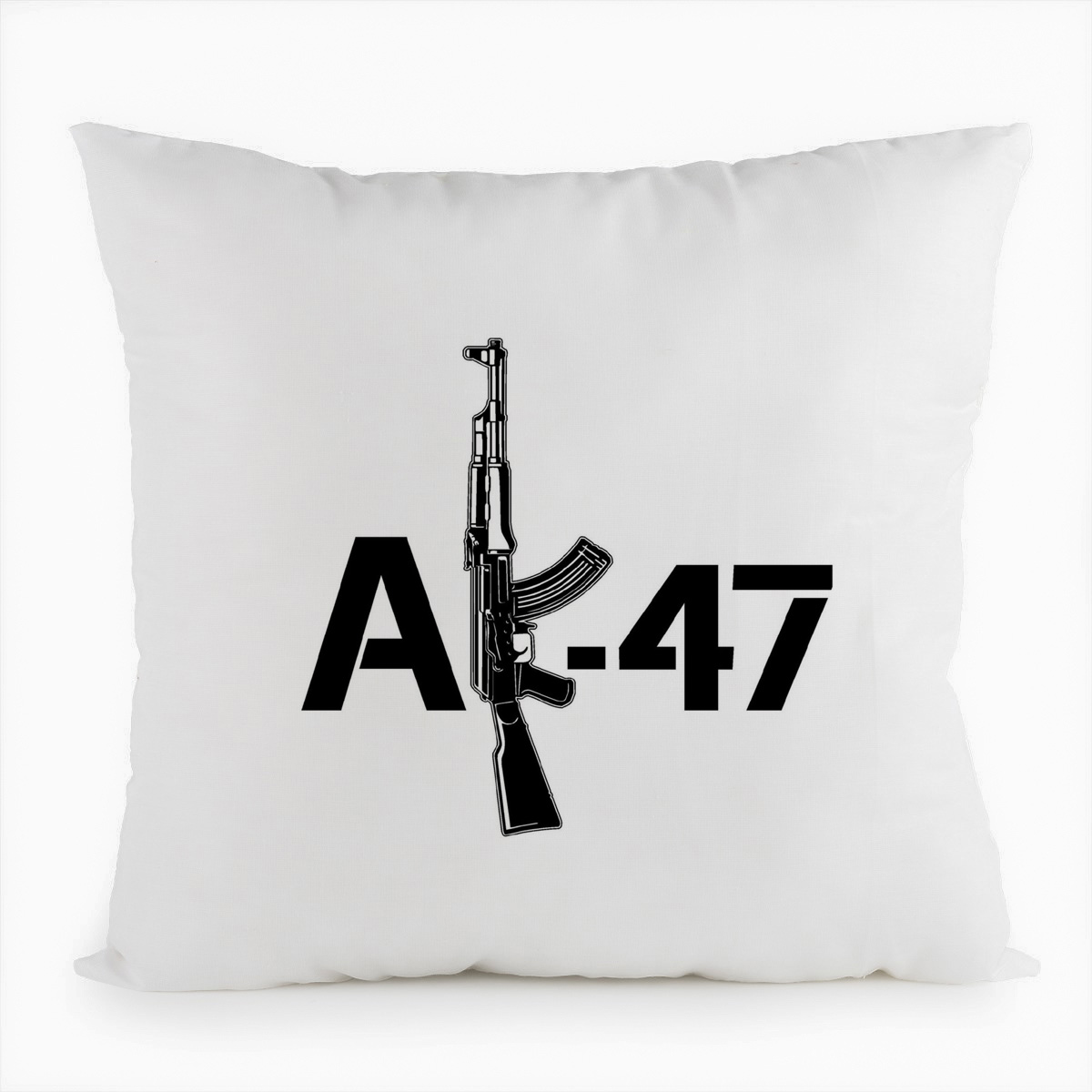 фото Подушка белая coolpodarok ак 47