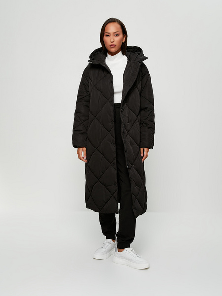 

Пальто женское ZARINA 2460408108-50 черное M, 2460408108-50