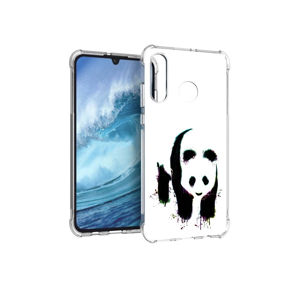 

Чехол MyPads Tocco для Huawei P30 Lite панда в акварели, Прозрачный, Tocco