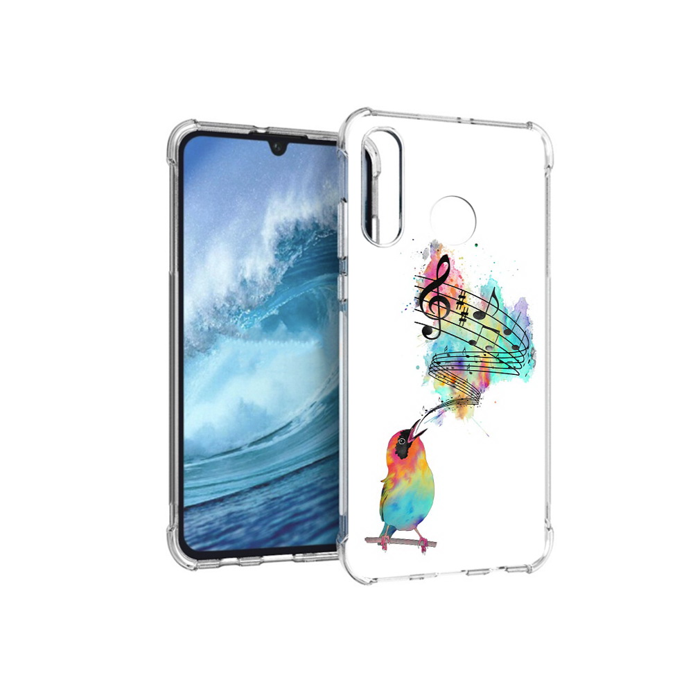 

Чехол MyPads Tocco для Huawei P30 Lite певчая птичка, Прозрачный, Tocco