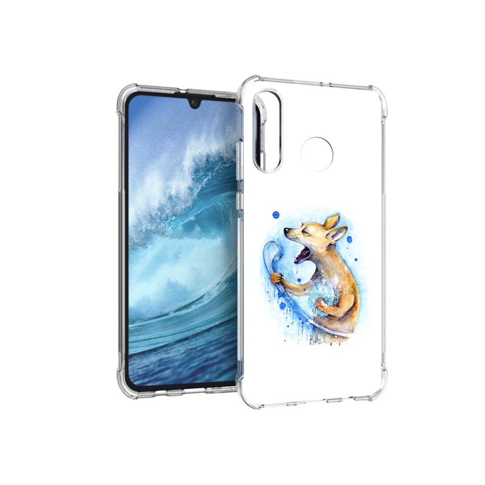 

Чехол MyPads Tocco для Huawei P30 Lite пение в душе, Прозрачный, Tocco
