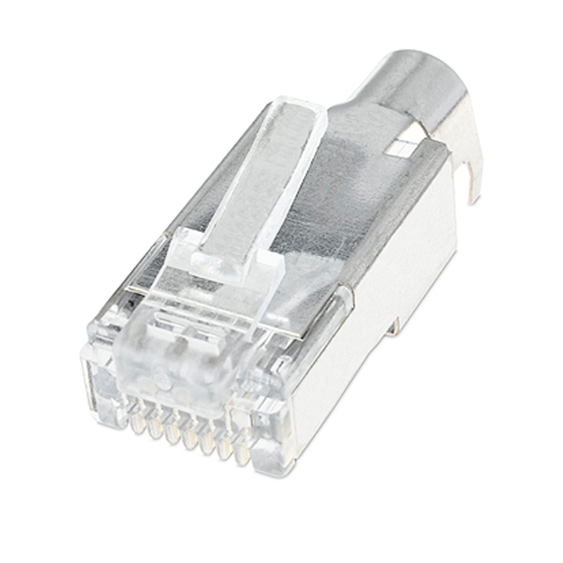 

Коннектор Extron RJ-45 вилка м (101-005-02) серебристый
