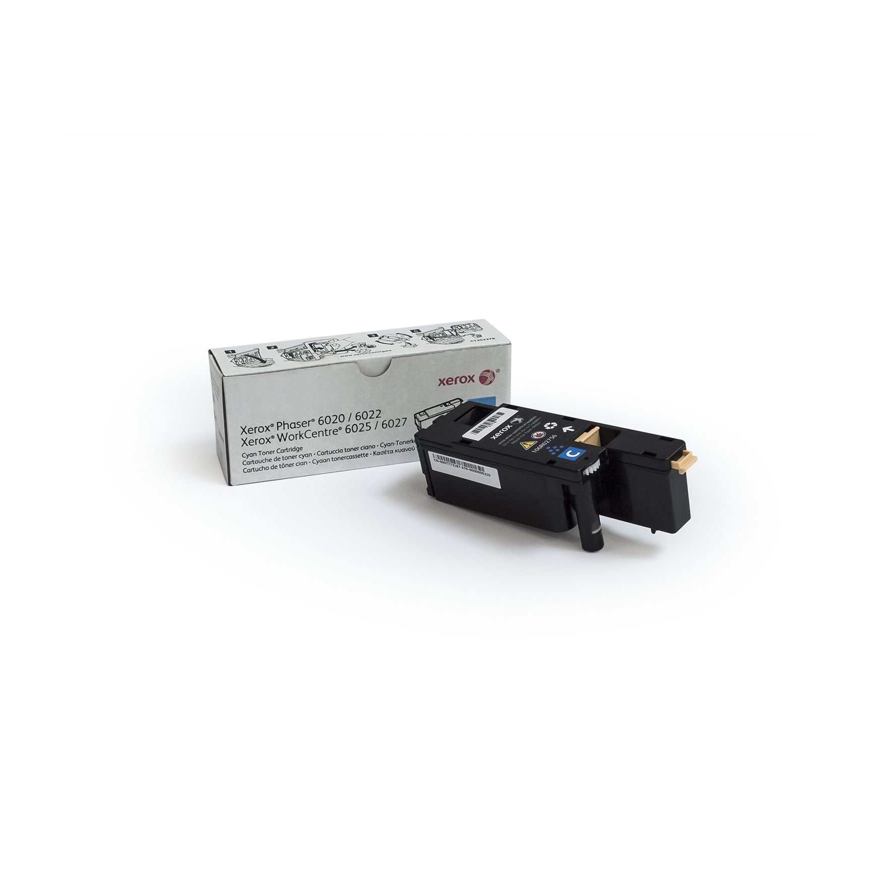 

Тонер картридж Xerox 106R02756 Phaser 6020/WorkCentre 6025/6027 голубой