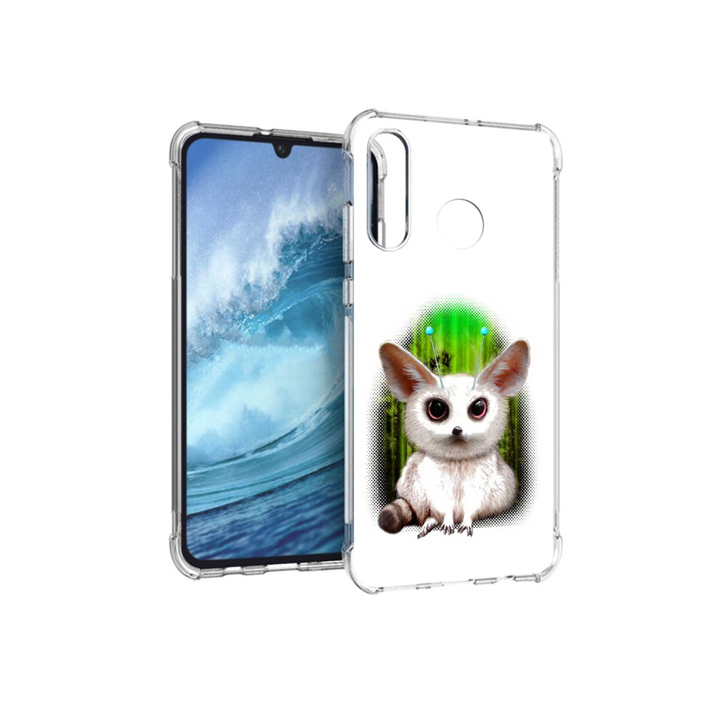 

Чехол MyPads Tocco для Huawei P30 Lite пушистое животное, Прозрачный, Tocco