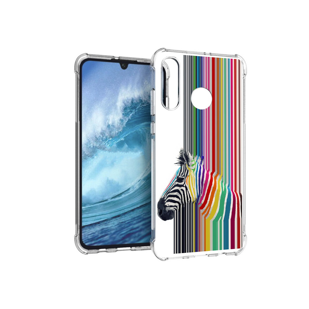 

Чехол MyPads Tocco для Huawei P30 Lite радужная зебра, Прозрачный, Tocco