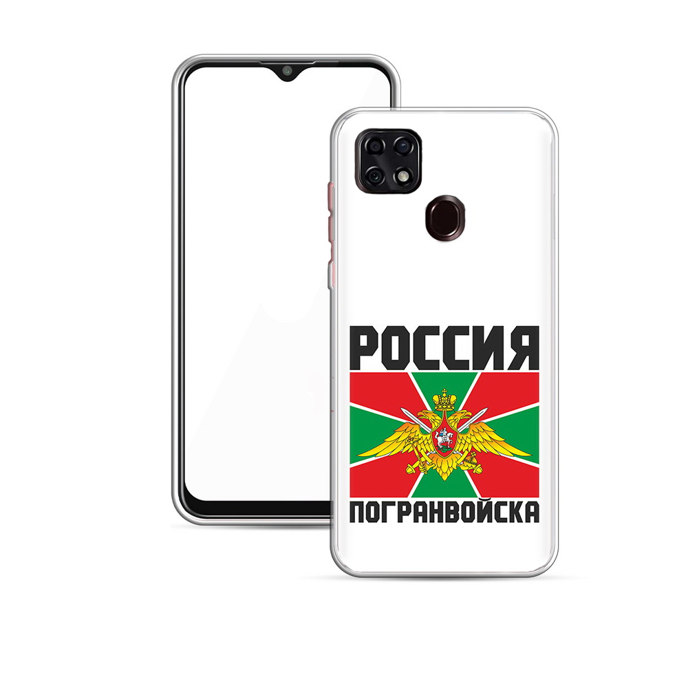 

Чехол MyPads Tocco для ZTE Blade 20 Smart погранвойска (PT226940.456.548), Прозрачный, Tocco