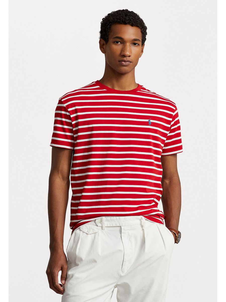 

Футболка мужская Polo Ralph Lauren PO222O0GO красная L, Красный, PO222O0GO
