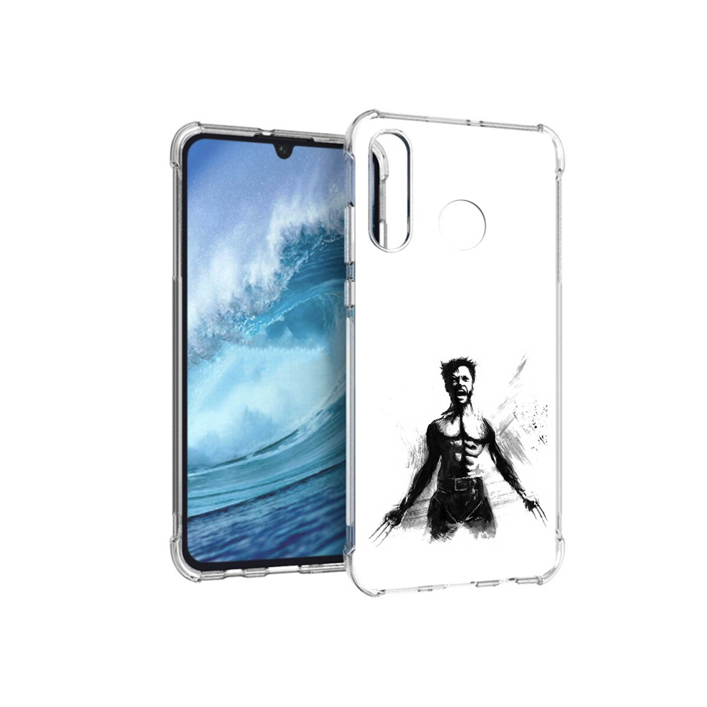 

Чехол MyPads Tocco для Huawei P30 Lite росомаха, Прозрачный, Tocco