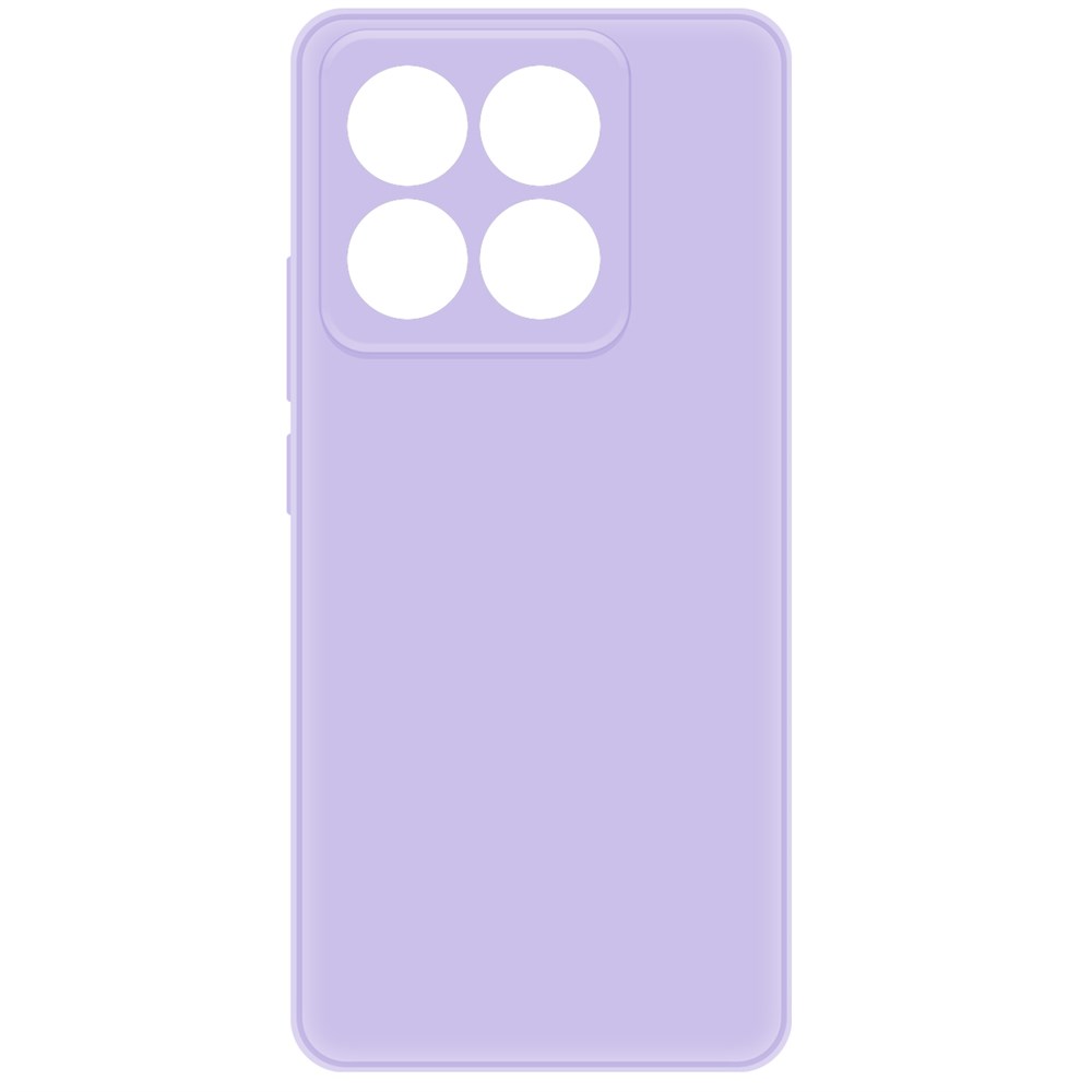 

Чехол-накладка Krutoff Silicone Case для Xiaomi 14T лаванда, Фиолетовый
