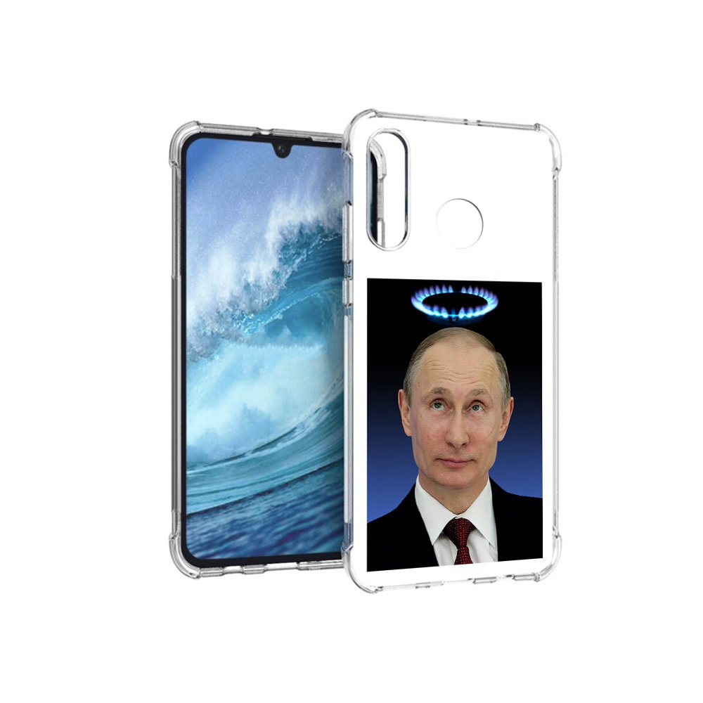 

Чехол MyPads Tocco для Huawei P30 Lite святой газ, Прозрачный, Tocco