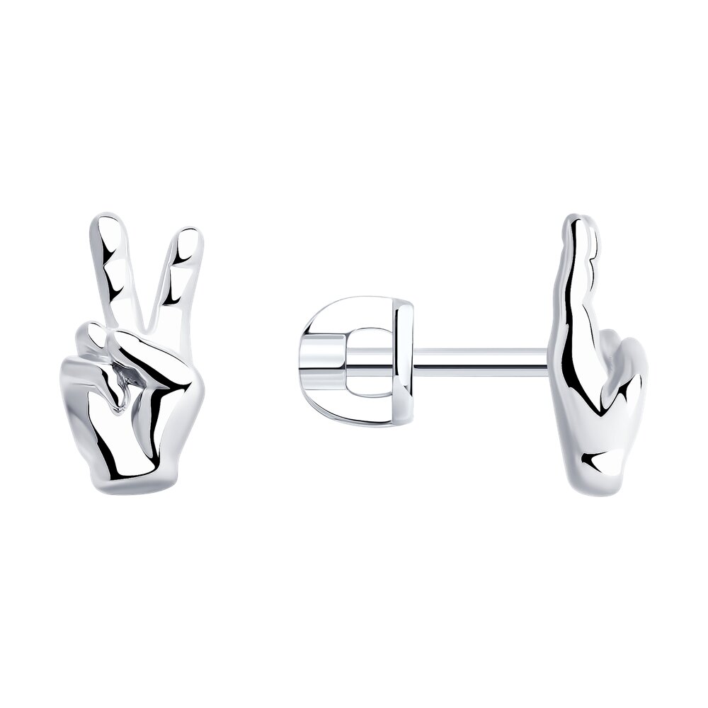 

Серьги из серебра SOKOLOV 94026652, 94026652