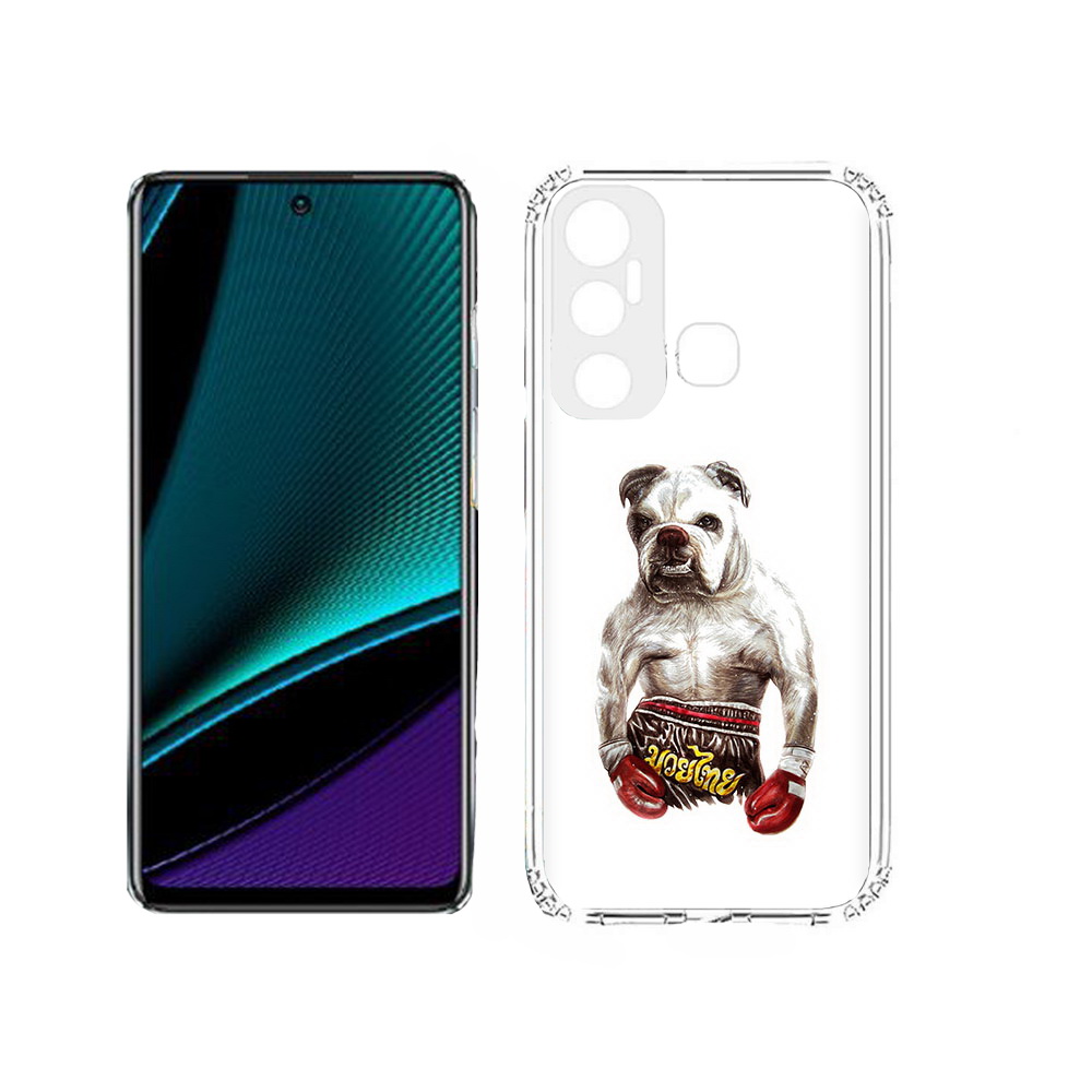 

Чехол MyPads Tocco для Infinix Hot 11s боксер, Прозрачный, Tocco