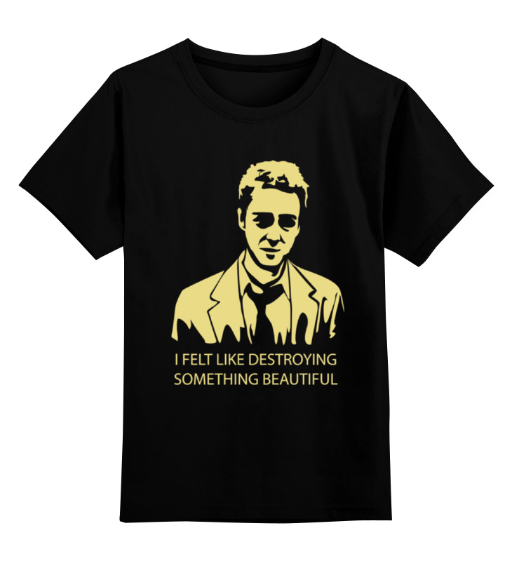 

Футболка детская Printio Бойцовский клуб (fight club) цв. черный р. 116, Бойцовский клуб (fight club)