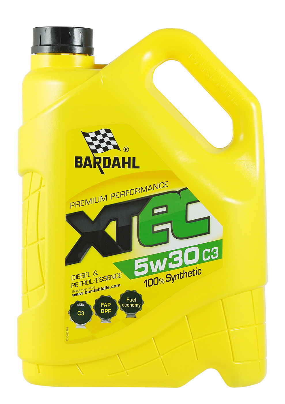 Моторное масло BARDAHL XTEC C2/С3 SN/CF синтетическое 5W30 1л
