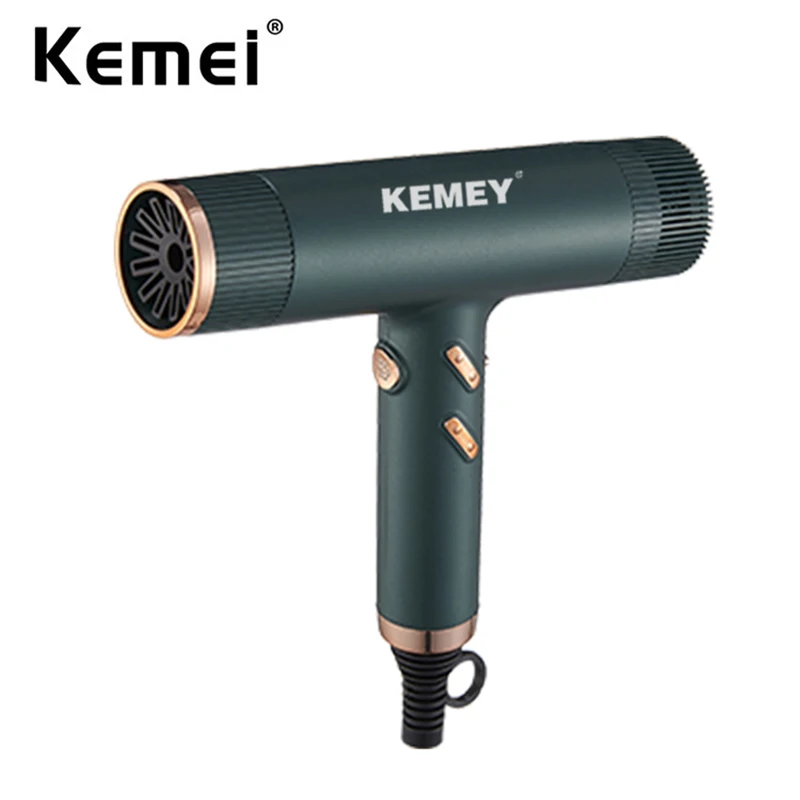 

Фен KEMEI KM-2062 1500 Вт зеленый, KM-2062