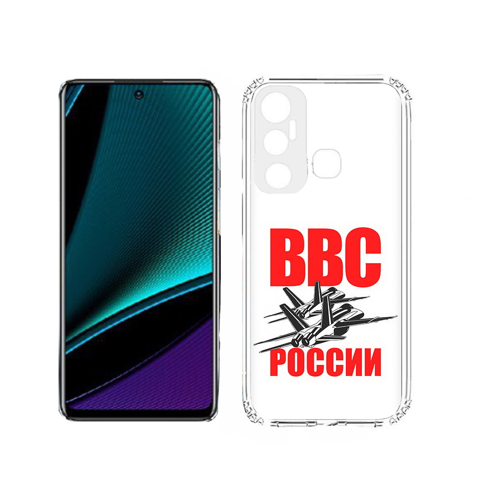 

Чехол MyPads Tocco для Infinix Hot 11s ввс, Прозрачный, Tocco