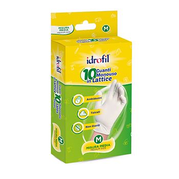 

Перчатки Idrofil  10 шт, Белый
