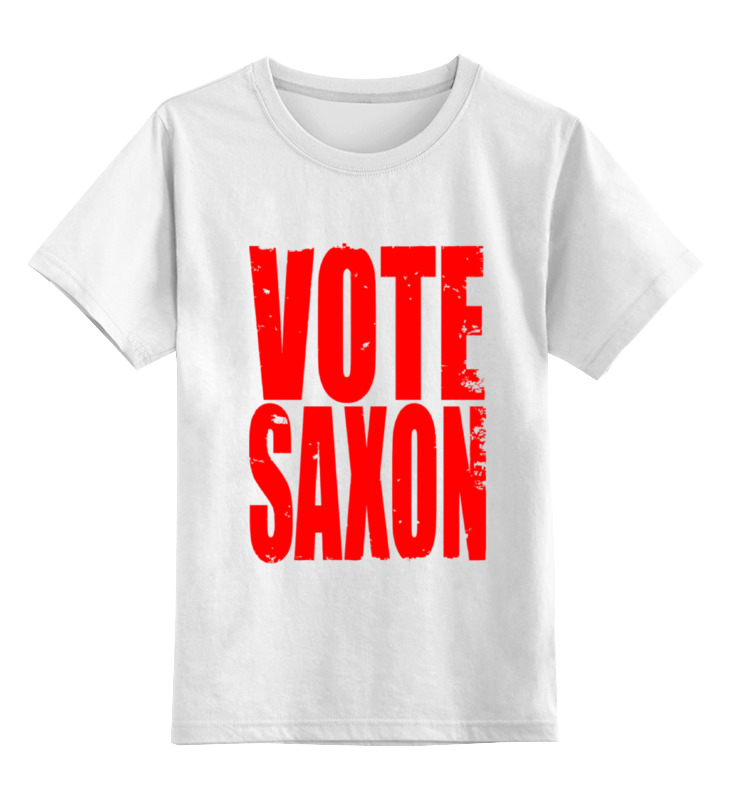 

Футболка детская Printio Vote saxon (doctor who) цв. белый р. 104, Vote saxon (doctor who)