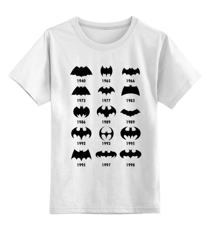 

Футболка детская Printio Бэтмен (batman) цв. белый р. 104, Бэтмен (batman)