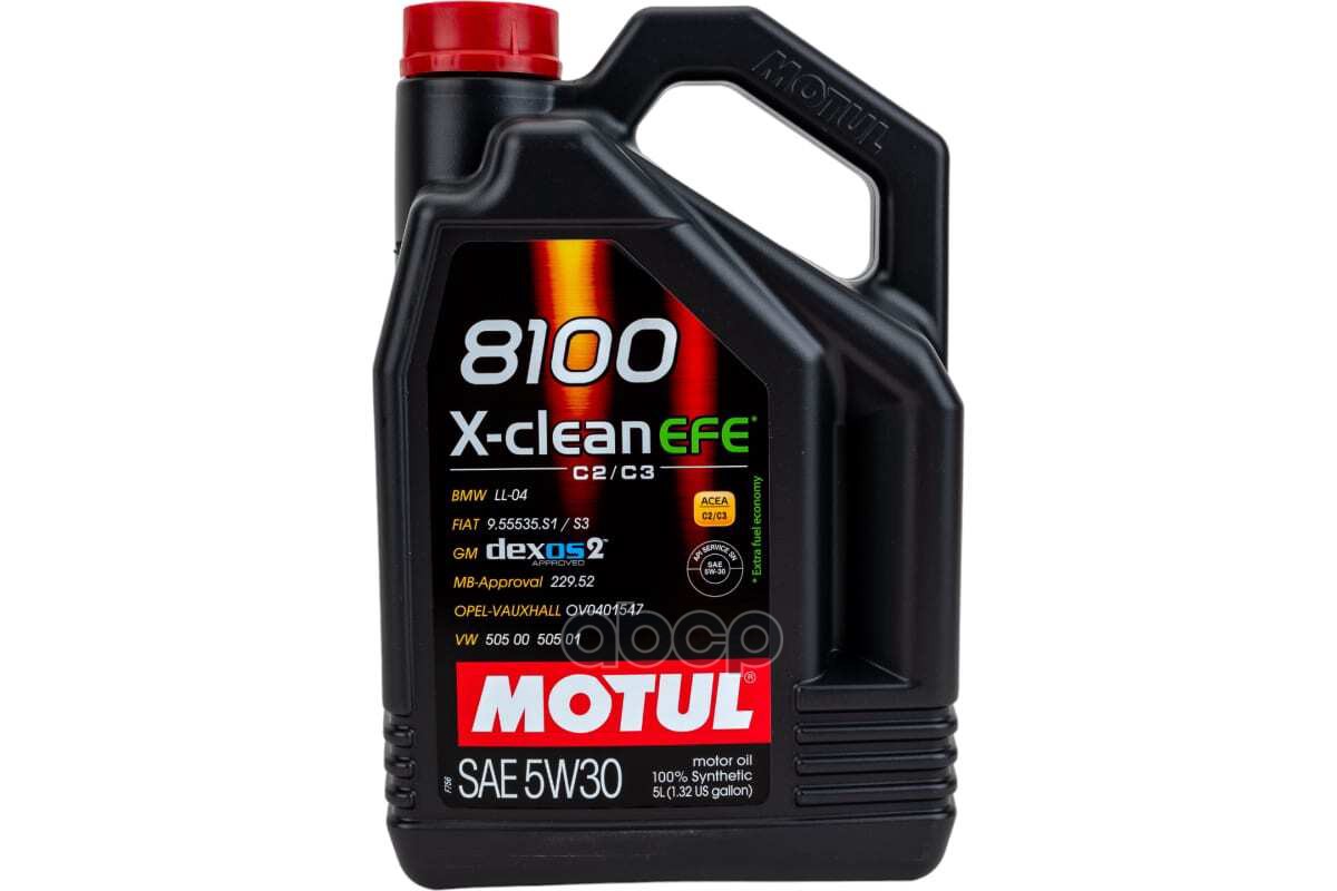 

Моторное масло Motul 8100 X-CLEAN EFE 5W30 4Х5л