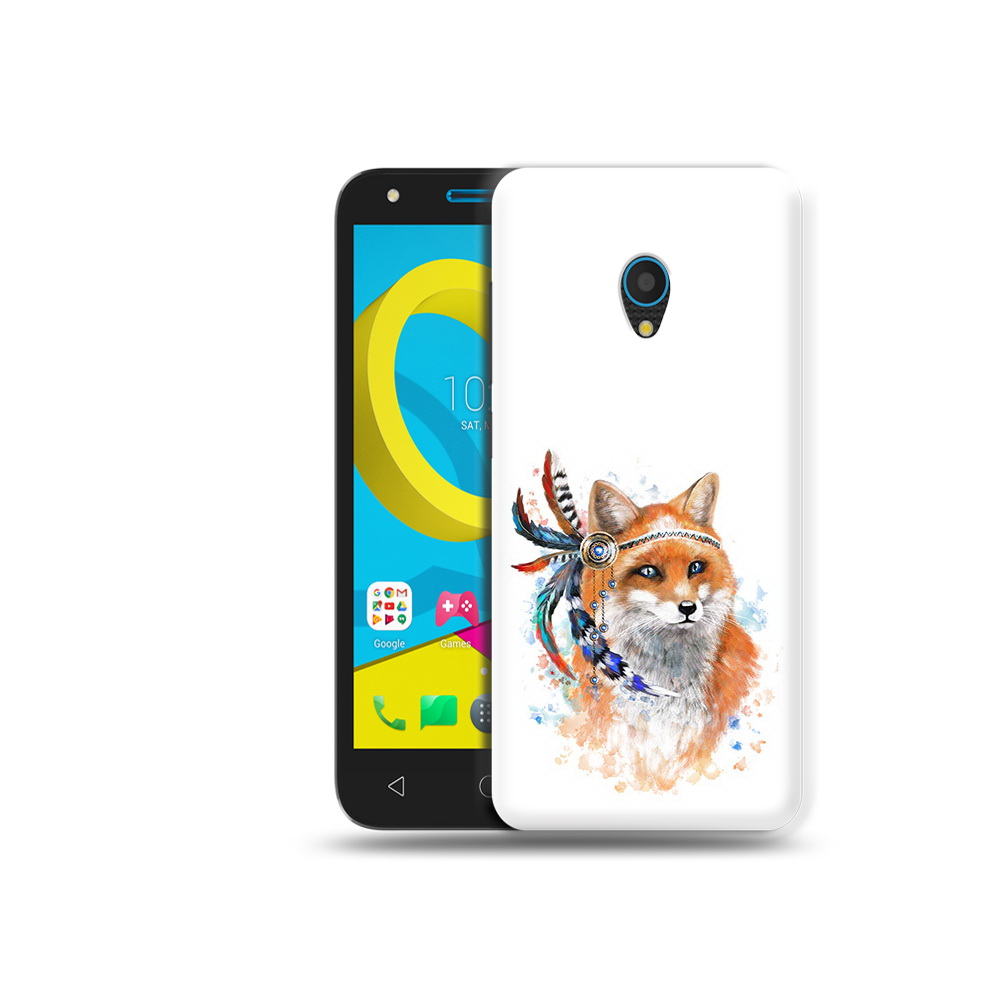 

Чехол MyPads Tocco для Alcatel U5 5047D инду лиса (PT134046.676.377), Tocco