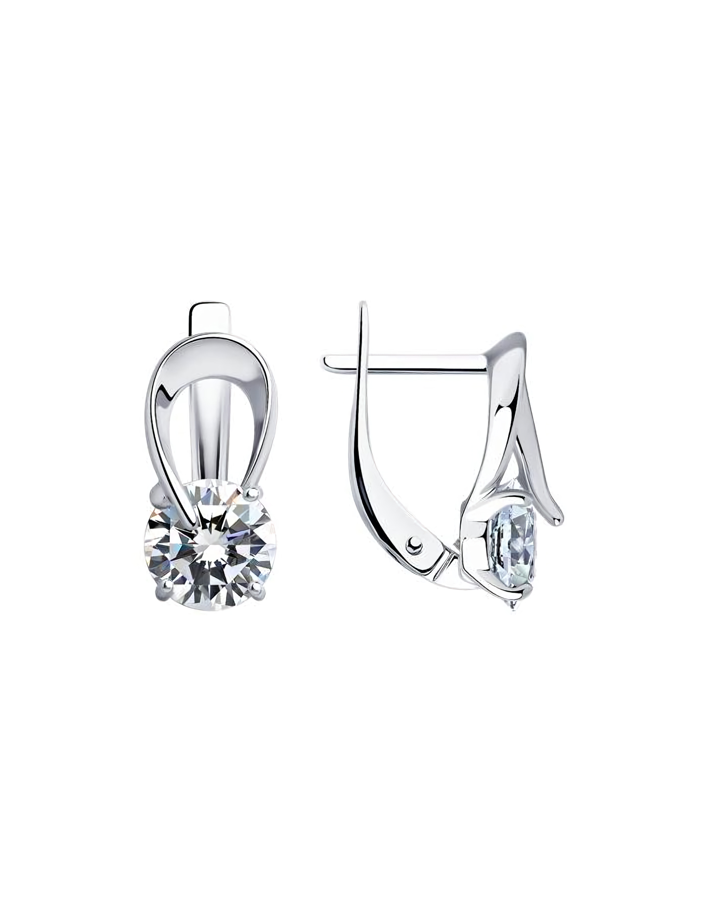

Серьги из серебра TEO MAORI 894025800, фианит, 894025800